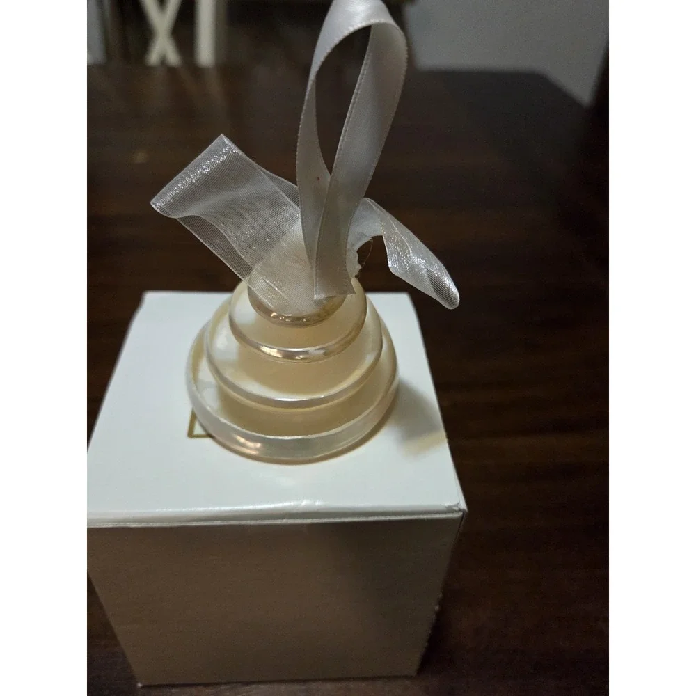 Seashell Christmas Tree Ornament, spiral-cut pearl Trochus shell